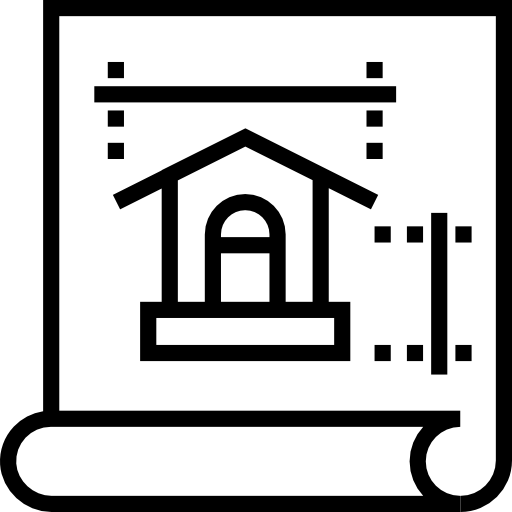 계획 Detailed Straight Lineal icon
