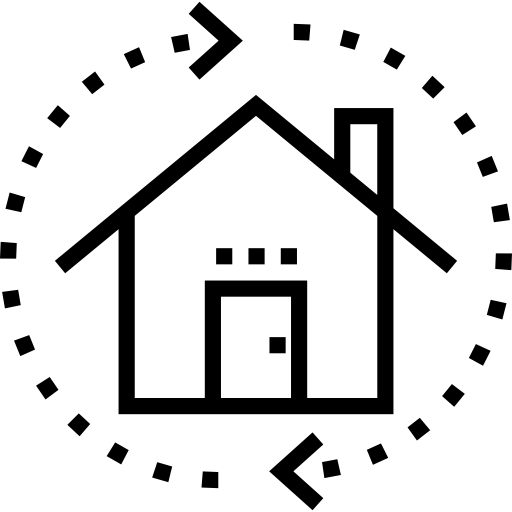 Дома Detailed Straight Lineal иконка