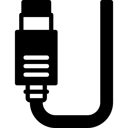 Cable Basic Miscellany Fill icon