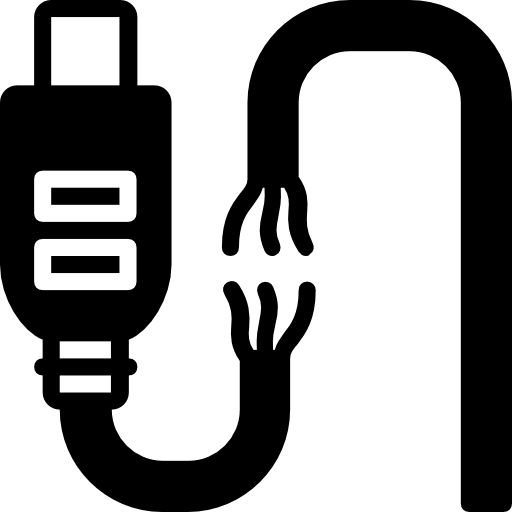 cable roto Basic Miscellany Fill icono