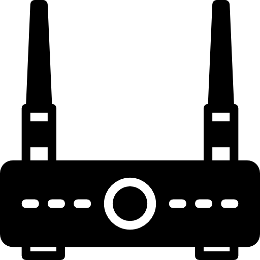 router Basic Miscellany Fill icon