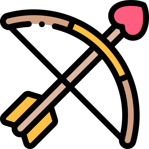 Cupid Detailed Rounded Lineal color icon