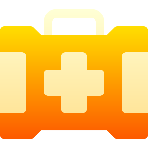 First aid kit Basic Gradient Gradient icon