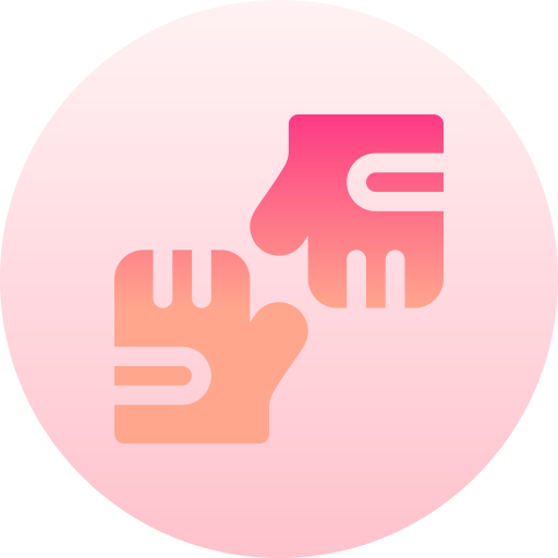 handschoenen Basic Gradient Circular icoon