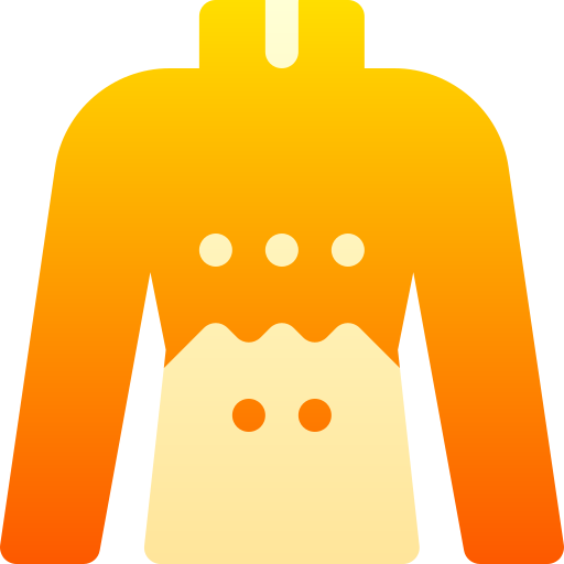 suéter Basic Gradient Gradient icono