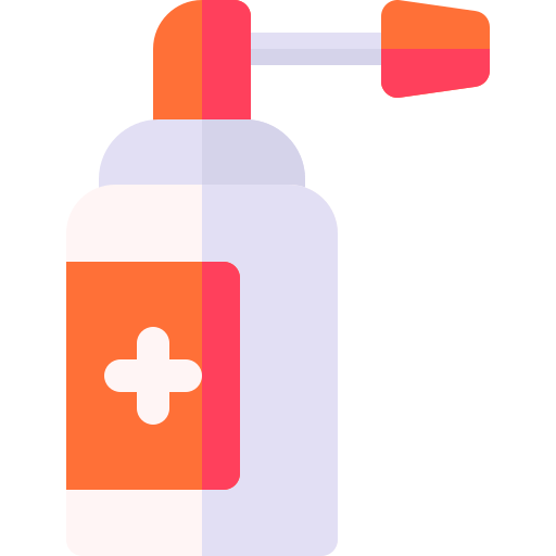 Nasal spray Basic Rounded Flat icon