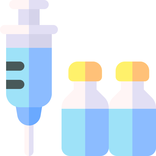 vaccin Basic Rounded Flat Icône