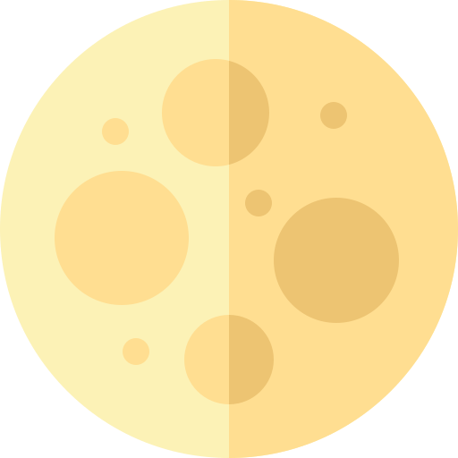 luna Basic Rounded Flat icono