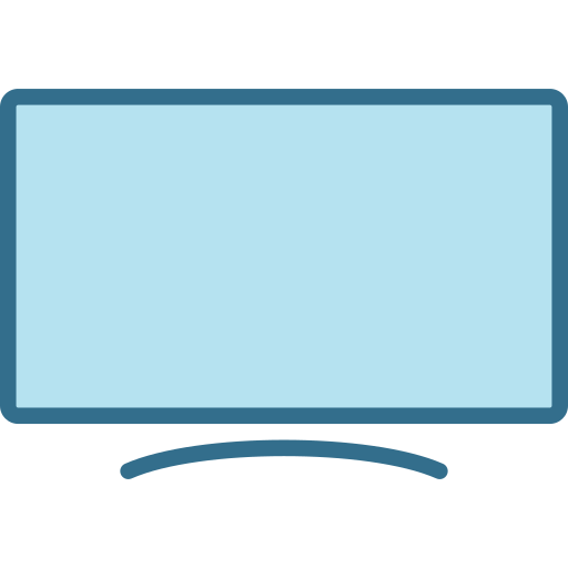 smart tv Generic Blue icoon