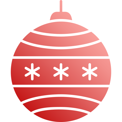 bola de natal Generic Flat Gradient Ícone