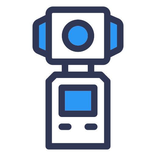 telecamera d'azione Generic Blue icona