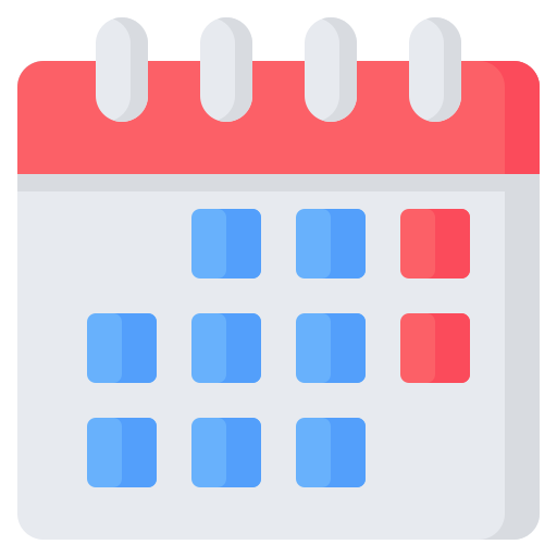 calendario Generic Flat icono