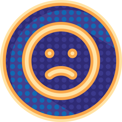 Sad Generic Circular icon