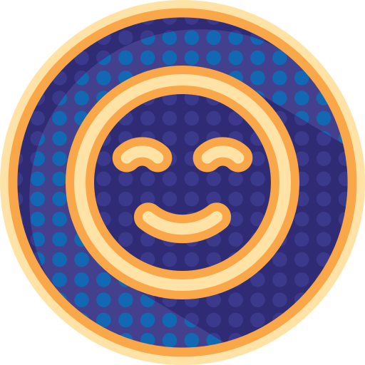 幸せ Generic Circular icon