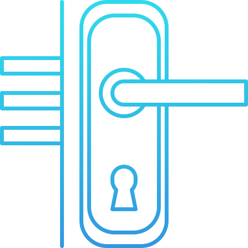 deurslot Generic Gradient icoon