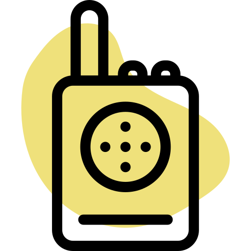 walkie talkie Generic Rounded Shapes icon