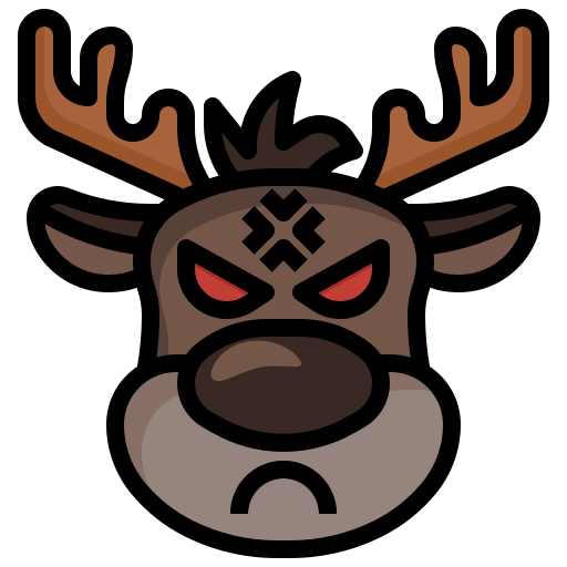 Angry Surang Lineal Color icon