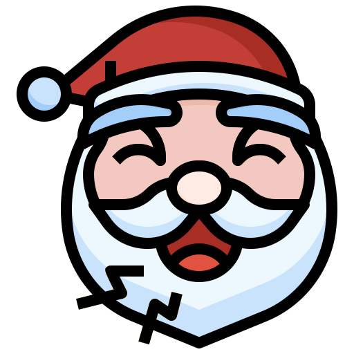 weihnachtsmann Surang Lineal Color icon