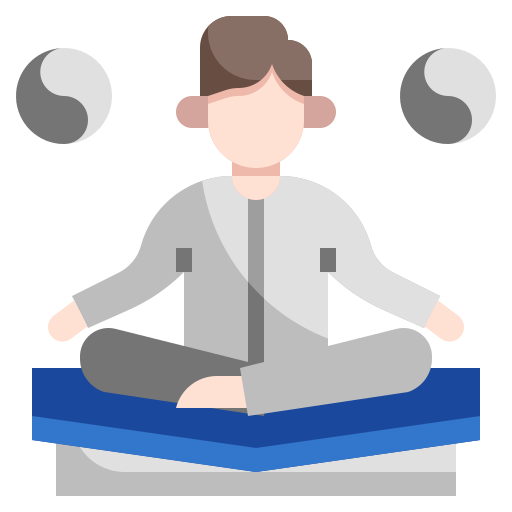 瞑想 Surang Flat icon
