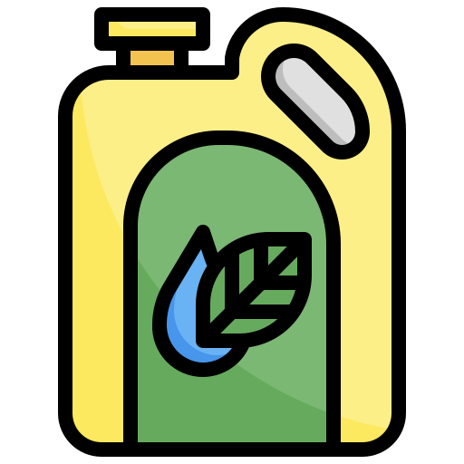 Eco gasoline Surang Lineal Color icon