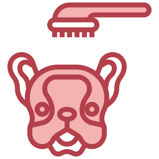 애완 동물 브러쉬 Surang Red icon