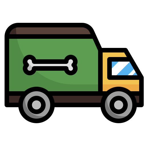 camioneta Surang Lineal Color icono
