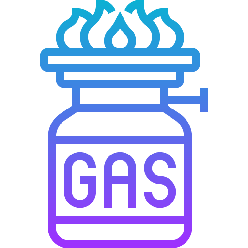 調理用ガス Meticulous Gradient icon