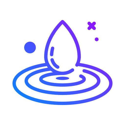 물방울 Generic Gradient icon