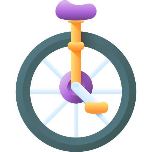 한 바퀴 3D Color icon