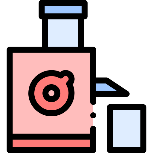 Соковыжималка для цитрусовых Detailed Rounded Lineal color иконка