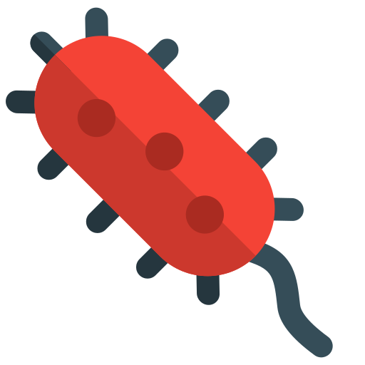 Coronavirus Pixel Perfect Flat icon
