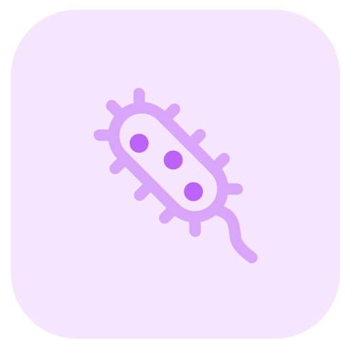 coronavirus Pixel Perfect Tritone icono