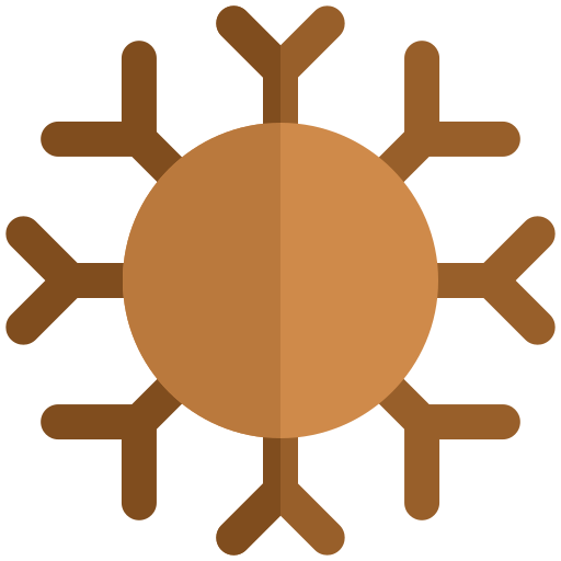 coronavirus Pixel Perfect Flat icono