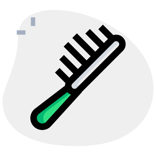 Hairbrush Generic Rounded Shapes icon