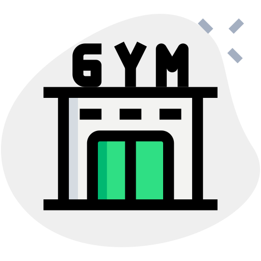gymnasium Generic Rounded Shapes icoon