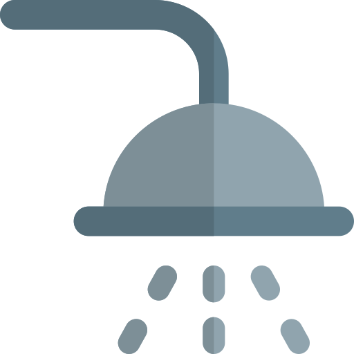 Shower Pixel Perfect Flat icon