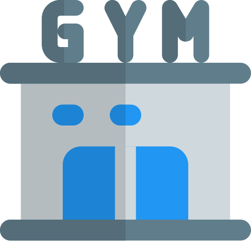 gymnasium Pixel Perfect Flat icoon
