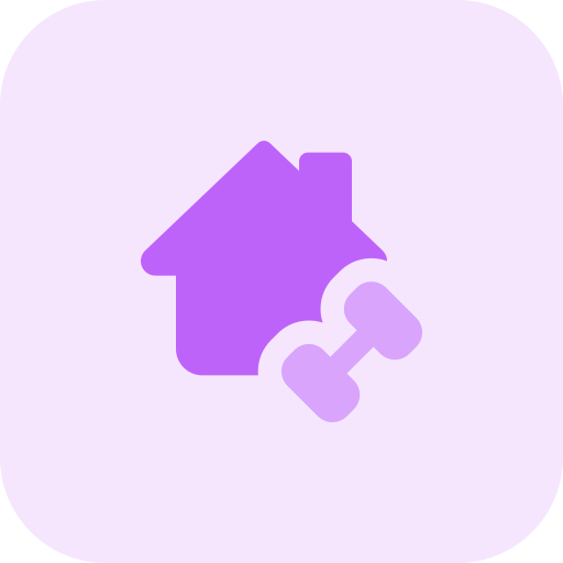 casa Pixel Perfect Tritone icono