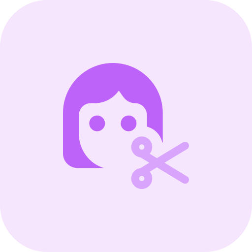 corte de pelo Pixel Perfect Tritone icono