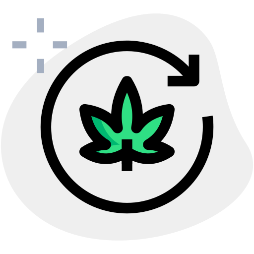 cannabis Generic Rounded Shapes icona