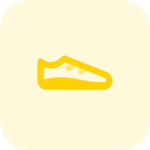 Running shoes Pixel Perfect Tritone icon