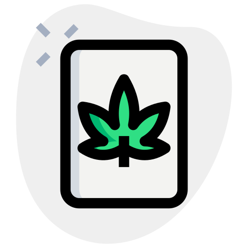 Cannabis Generic Rounded Shapes icon