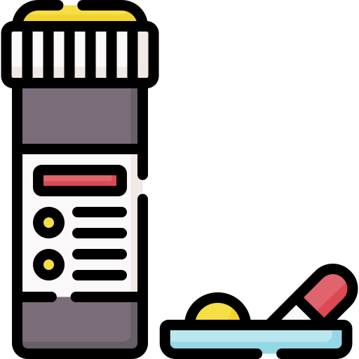 medicamento Special Lineal color icono