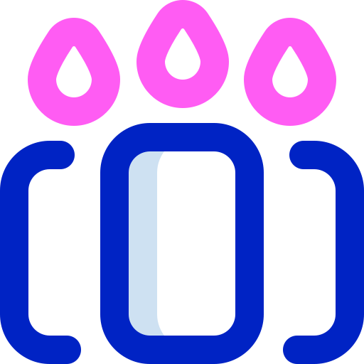 Свеча Super Basic Orbit Color иконка