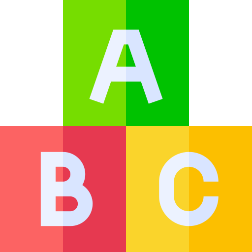 blok Basic Straight Flat ikona