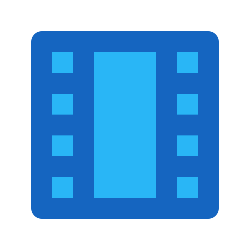 negatieve film Generic Blue icoon
