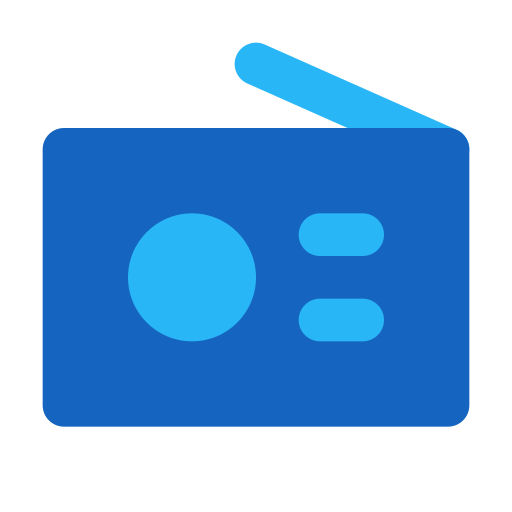 라디오 Generic Blue icon