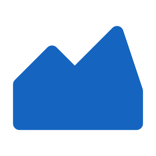 Landscape mode Generic Blue icon