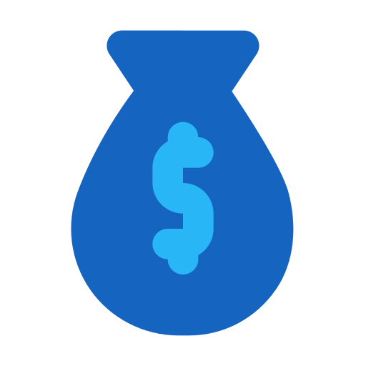 dólar Generic Blue Ícone
