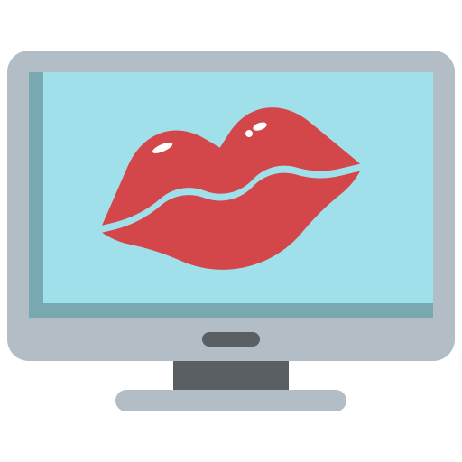 Lips Winnievizence Flat icon
